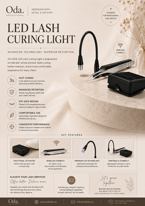 Oda Lab LED Eyelash Extension System